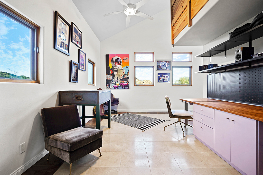 Onerepublic Guitarist Lists A Modern Farmhouse Home In The Topanga Mountains Office