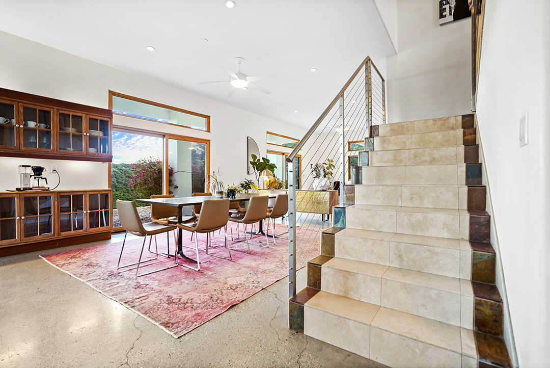 Onerepublic Guitarist Lists A Modern Farmhouse Home In The Topanga Mountains Stairs