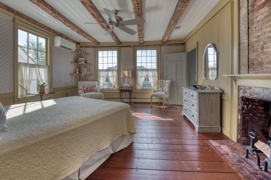 Sag Harbor Federal Main Street Master Bedroom
