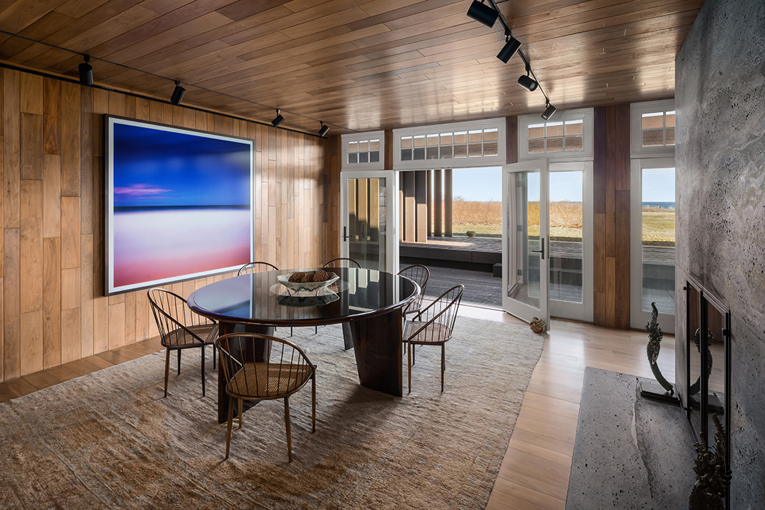 Secluded Waterfront Masterpiece In Montauk Hits The Market For 15 5m Dining Room
