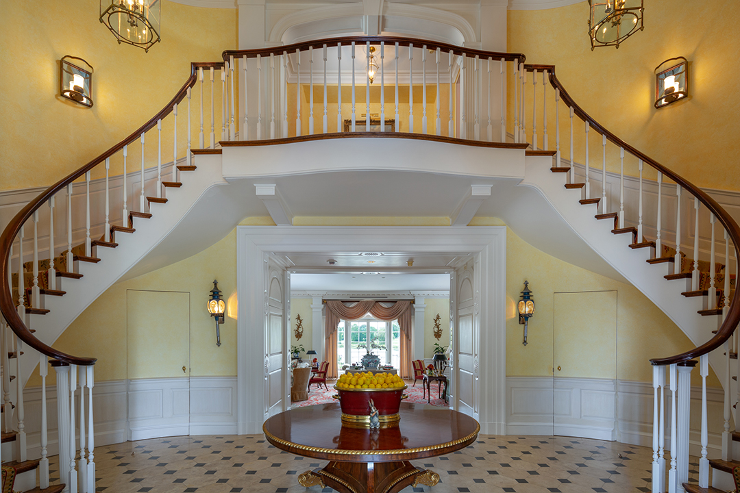 Sweet 466 Acre New York Estate Known As Sugar Maple Farm For Sale 15m Foyer