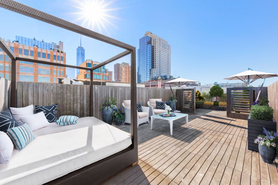 Tribeca Duplex Penthouse Rooftop Terrace