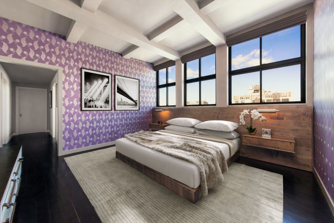 Tribeca Duplex Penthouse Master Bedroom