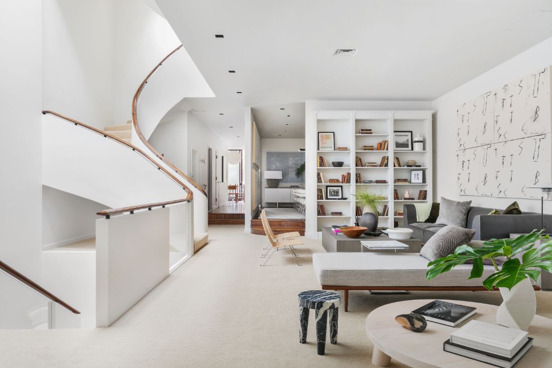 Upper East Side Carriage House Rockefeller Staircase