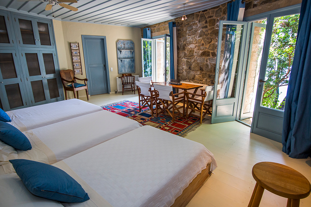 Villa In Greece Listed For 10m Beautifully Embraces The Mediterranean Spirit Bedroom