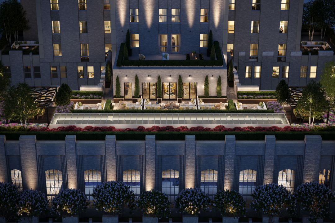 Waldorf Astoria Private Residences From Above