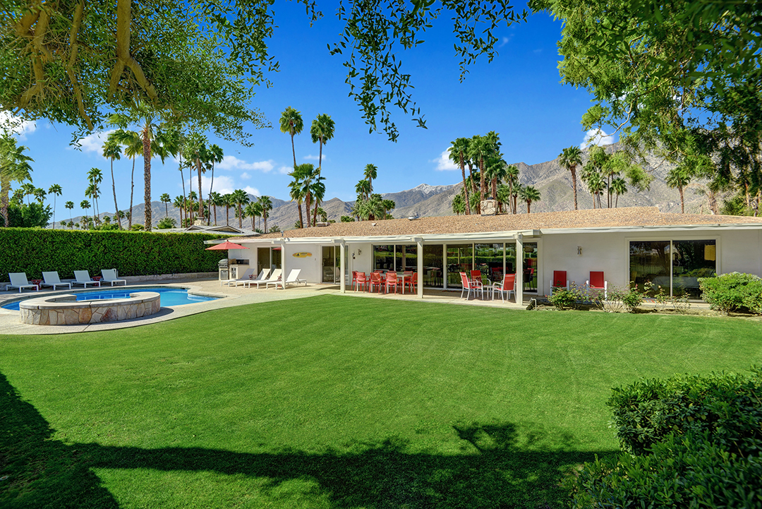 Walt Disneys Technicolor Dream House For Sale In Palm Springs Back