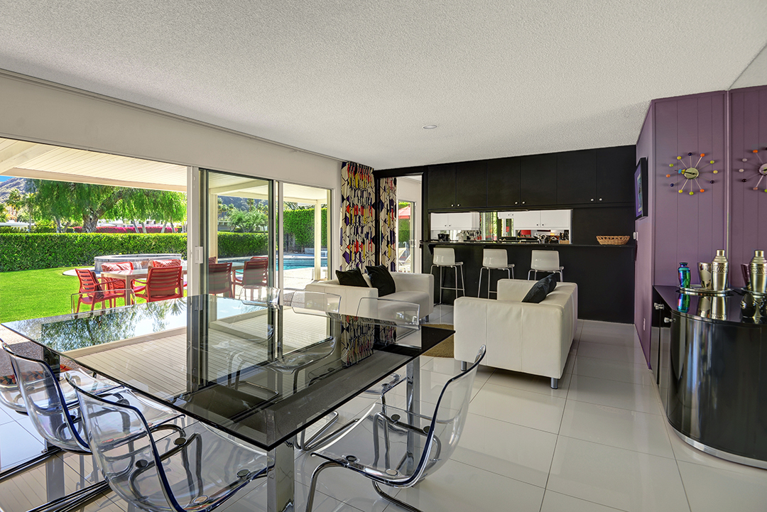 Walt Disneys Technicolor Dream House For Sale In Palm Springs Dining