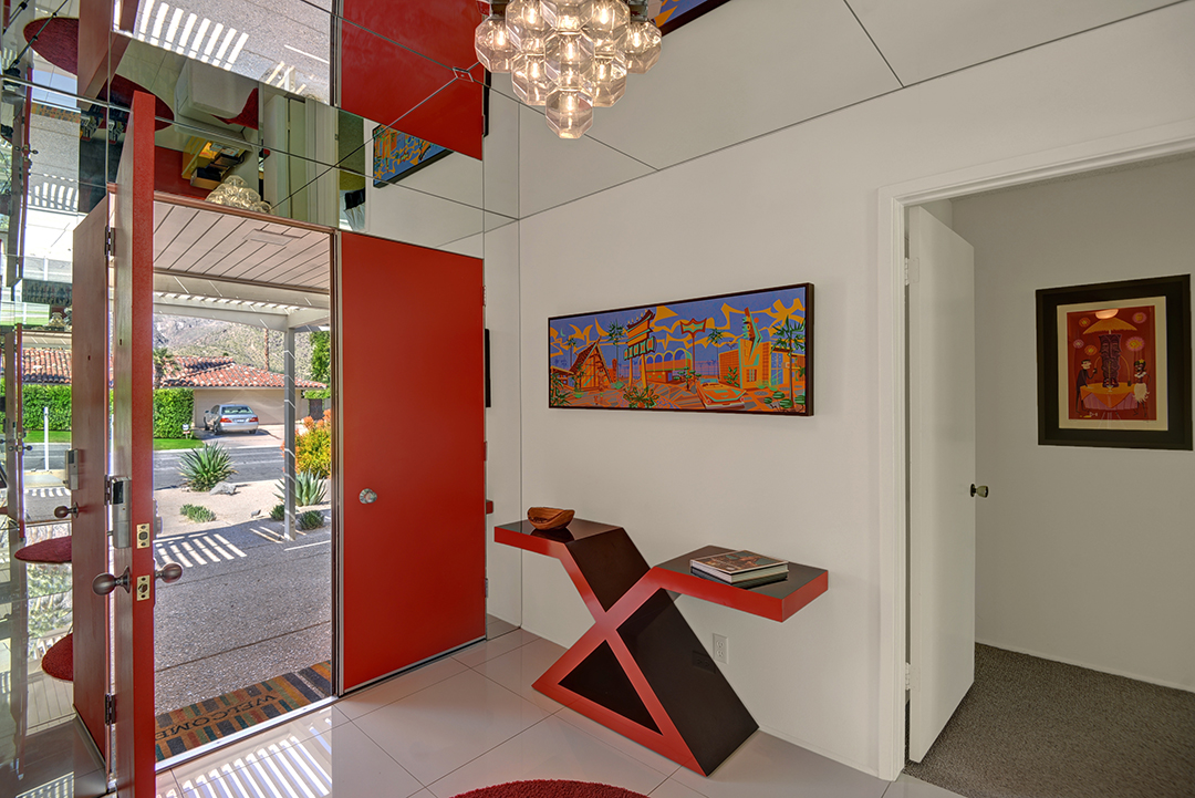 Walt Disneys Technicolor Dream House For Sale In Palm Springs Door