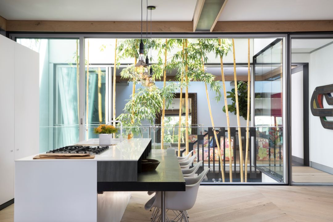 18th Street San Francisco Restored Victorian Kitchen Island