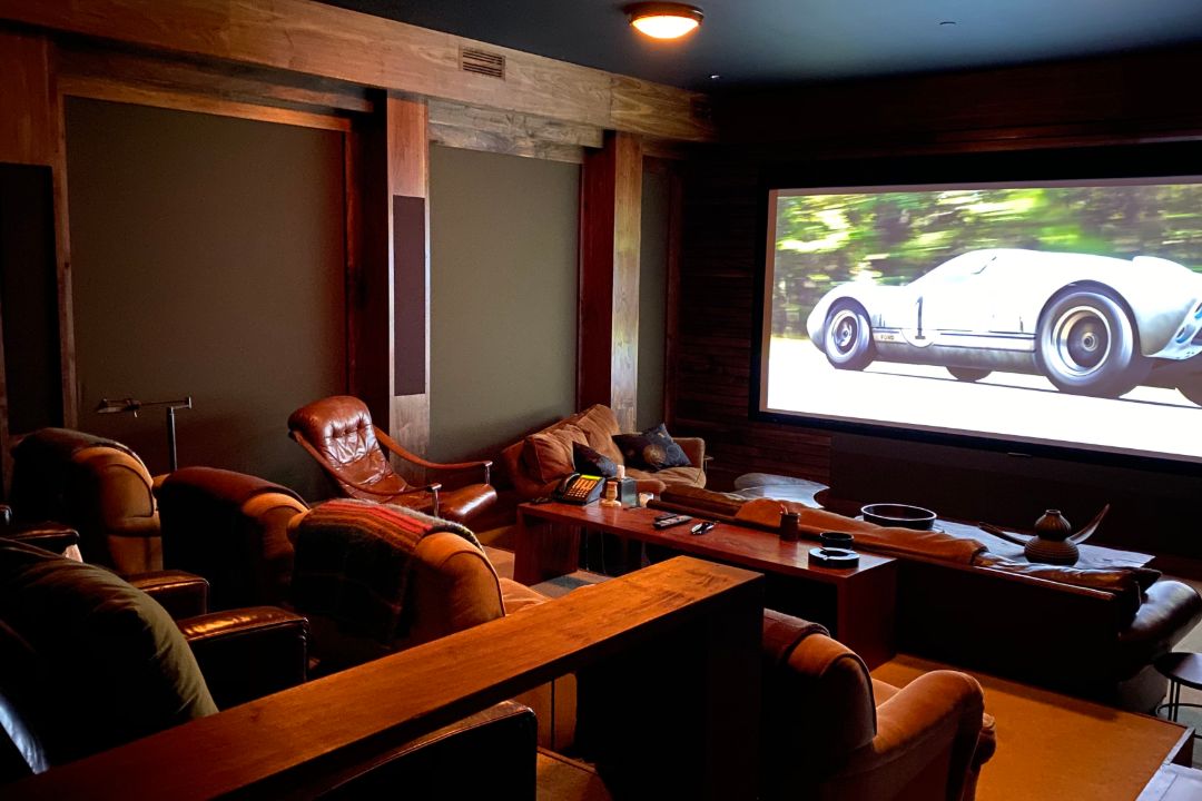 Barry Sonnenfeld Telluride Raspberry Path Estate Home Theater