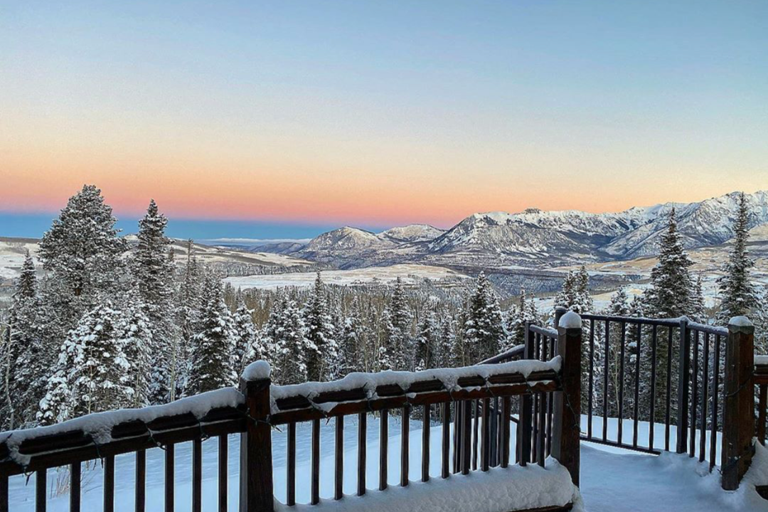 Barry Sonnenfeld Telluride Raspberry Path Estate Balcony