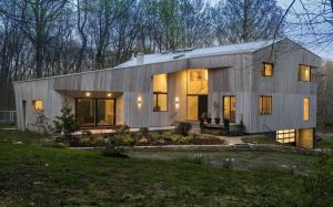 Darien Contemporary Energy Efficient Home Exterior