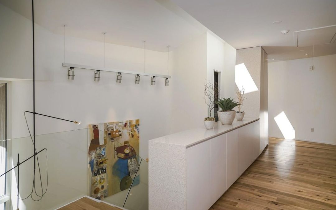 Darien Contemporary Energy Efficient Home Upstairs
