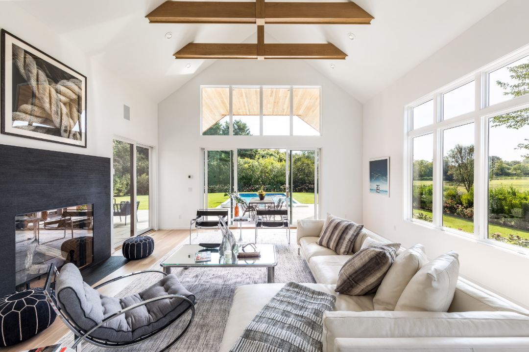 East Hampton South Pantigo Road Living Room