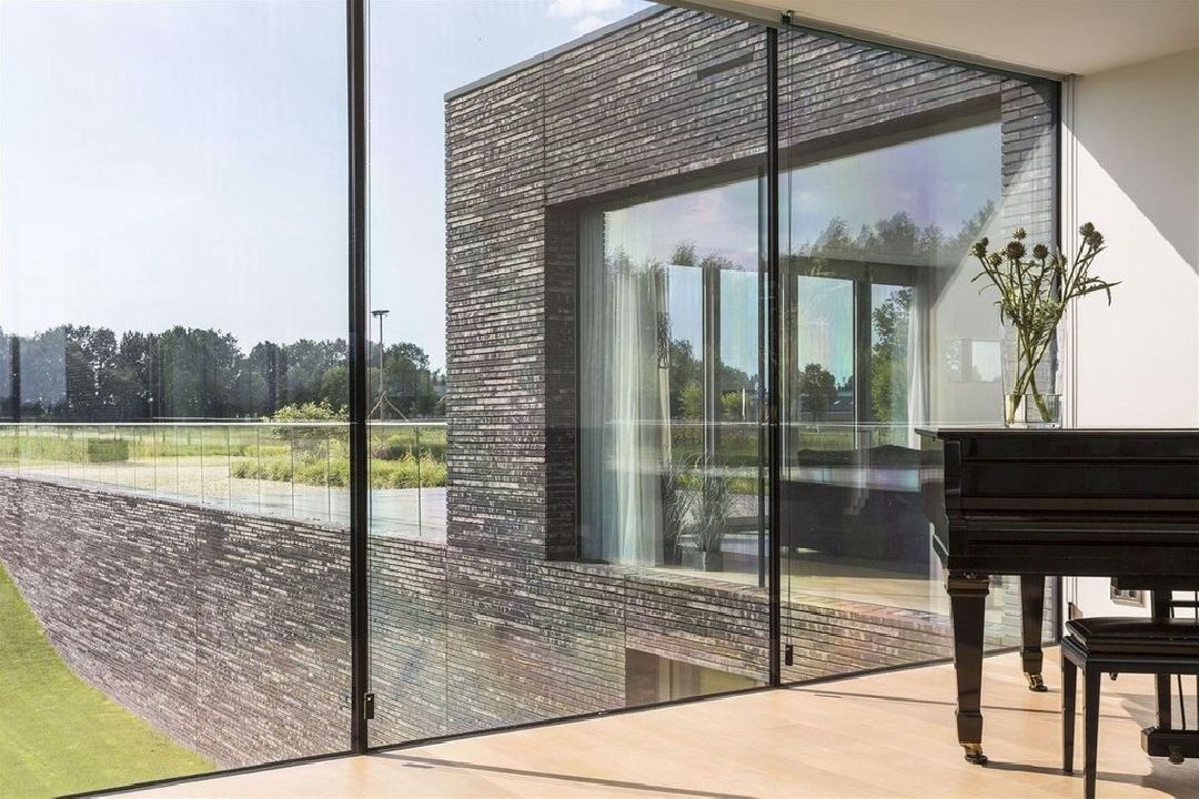 Hamersveldseweg Netherlands Modern Villa Floor to Ceiling Windows