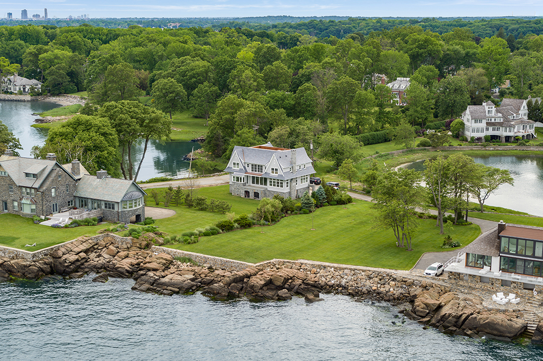 Luxurious Rye Home With Sublime Water Views Seeks 6m Aerial