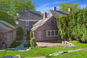 Madison Sag Harbor Village Historic Home Backyard