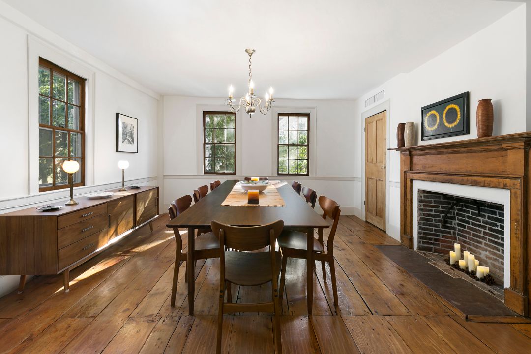 Madison Sag Harbor Village Historic Home Dining Room