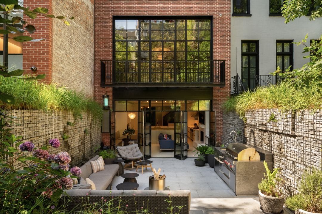 St Lukes Place West Village Townhouse Patio