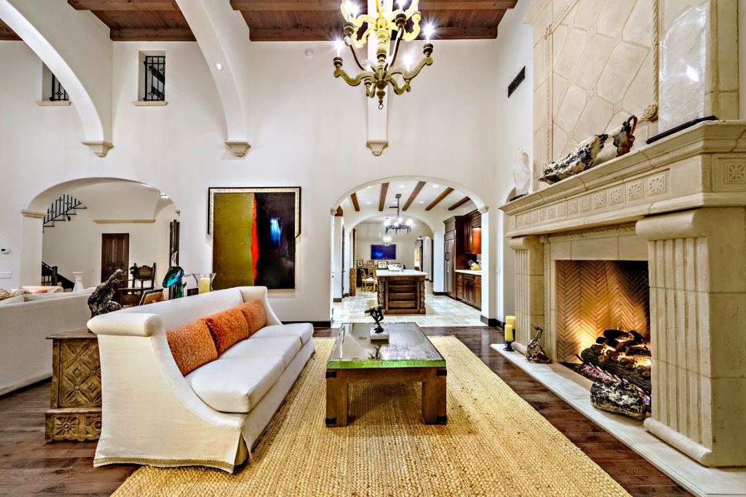 Sylvester Stallone La Quinta Living Room