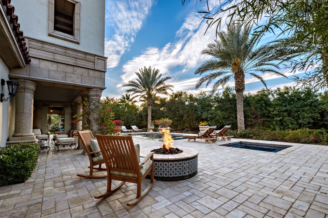 Sylvester Stallone La Quinta Fire Pit