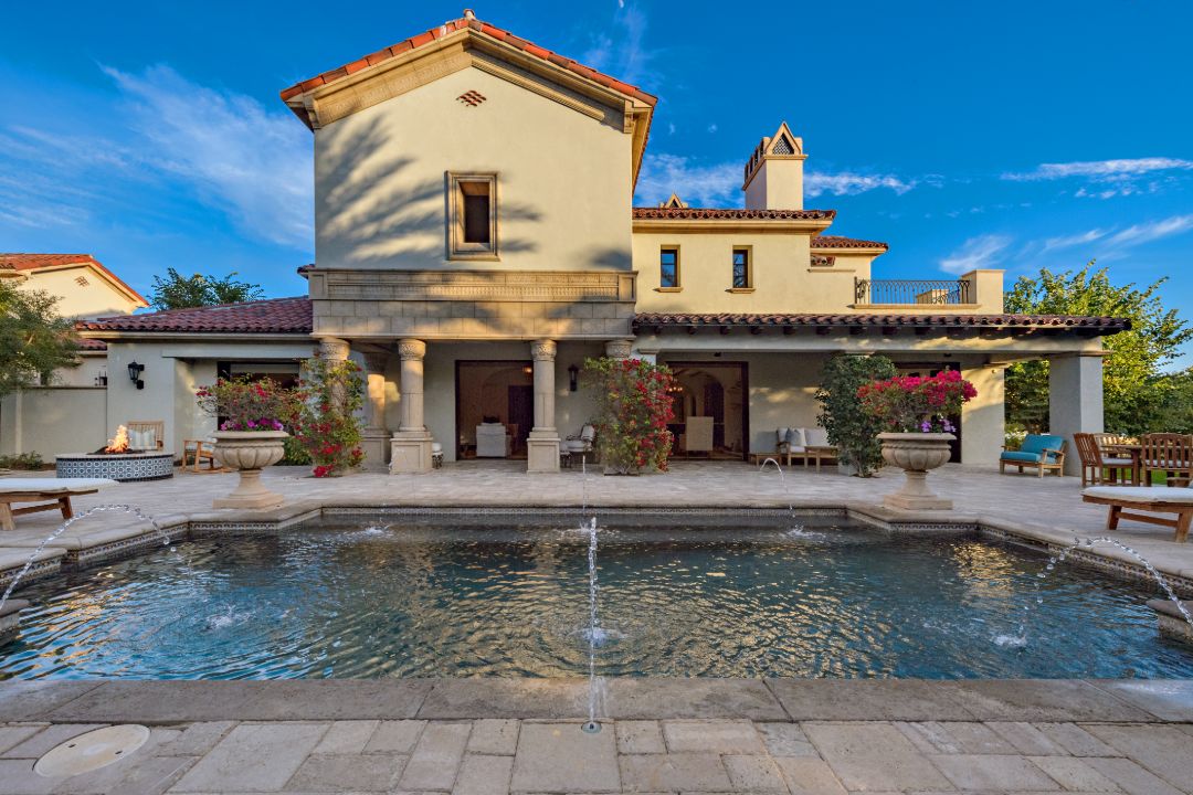 Sylvester Stallone La Quinta Pool