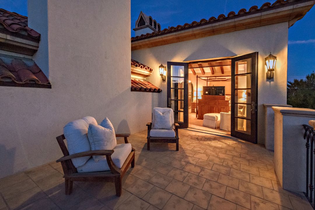 Sylvester Stallone La Quinta Balcony