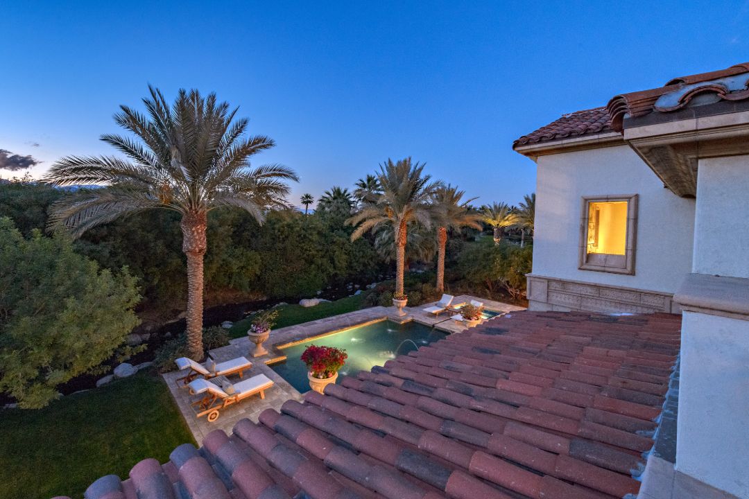 Sylvester Stallone La Quinta Pool II