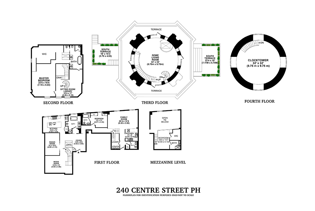 The Police Buildings Dome Clock Tower Penthouse Asks 14 9m Layout