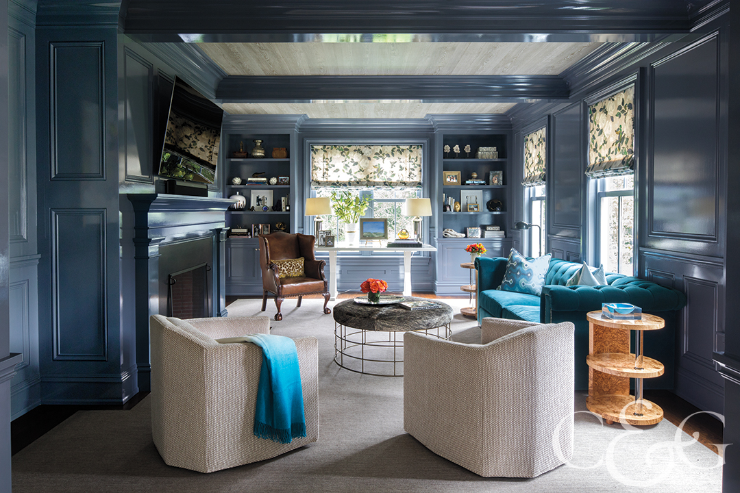 Darien Home Family Room