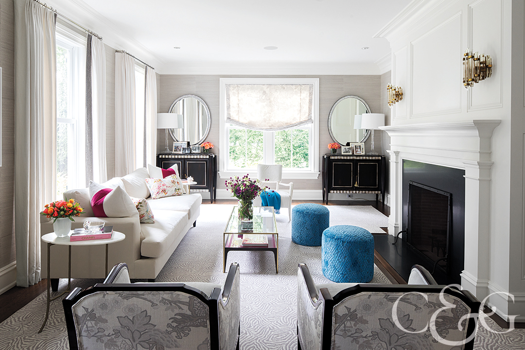 Darien Home Living Room