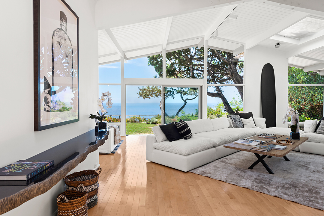 Johnny Mandel Malibu Home Great Room