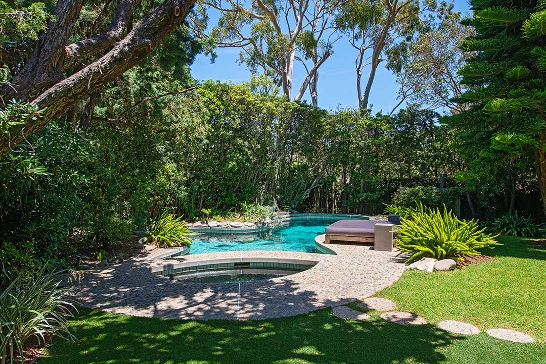 Johnny Mandel Malibu Home Pool