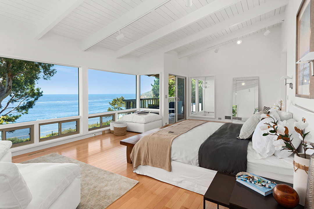 Johnny Mandel Malibu Home Master Bedroom