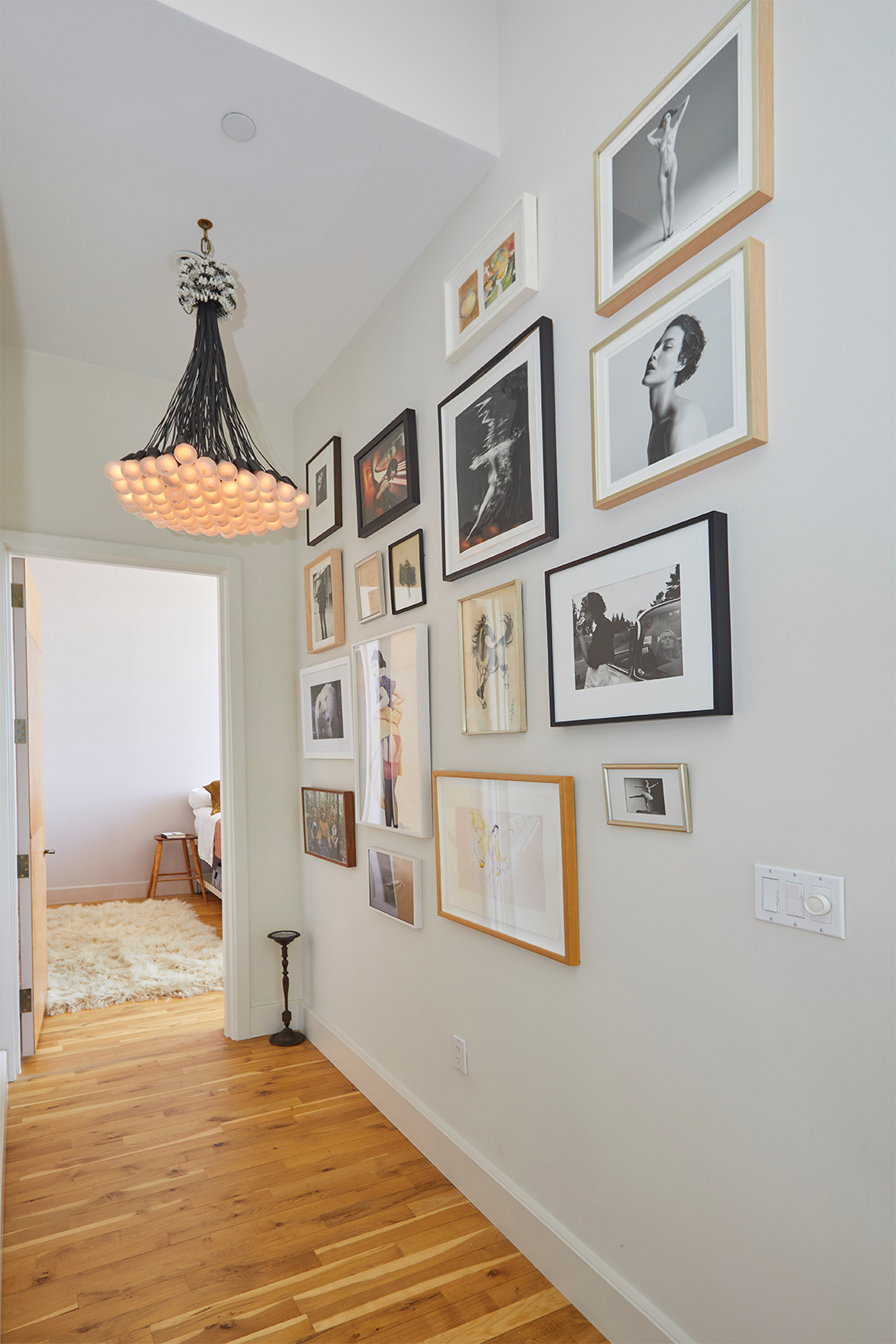 Shalom Harlow Brooklyn Apartment Hallway
