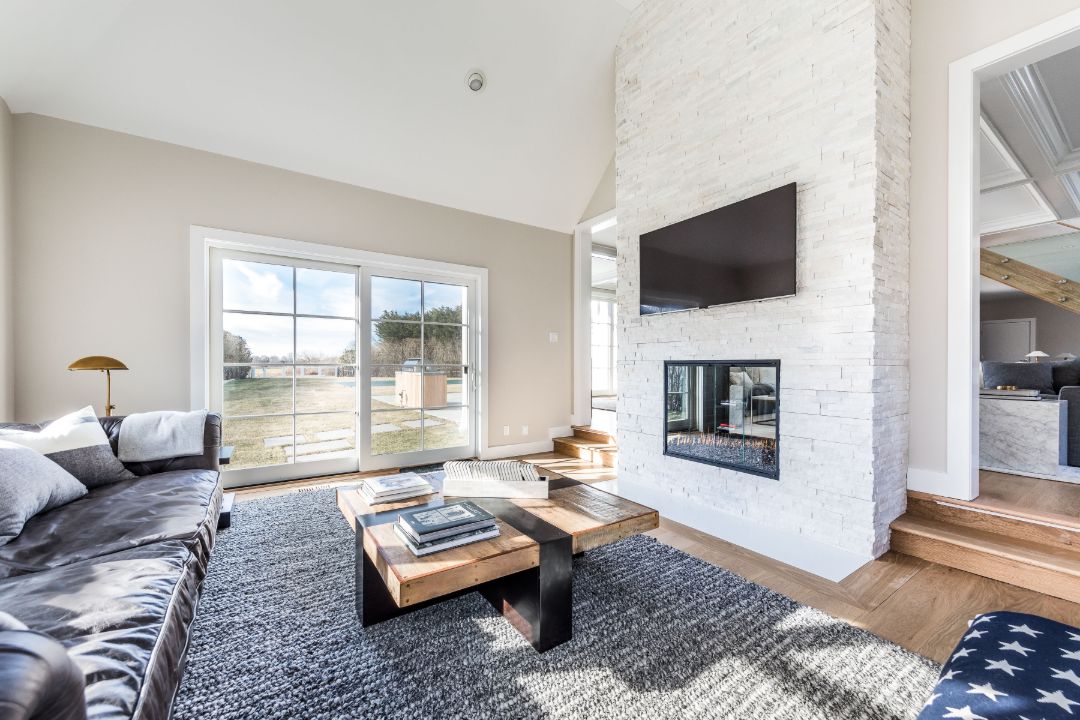 Beach Lane Wainscott Hamptons TV Room