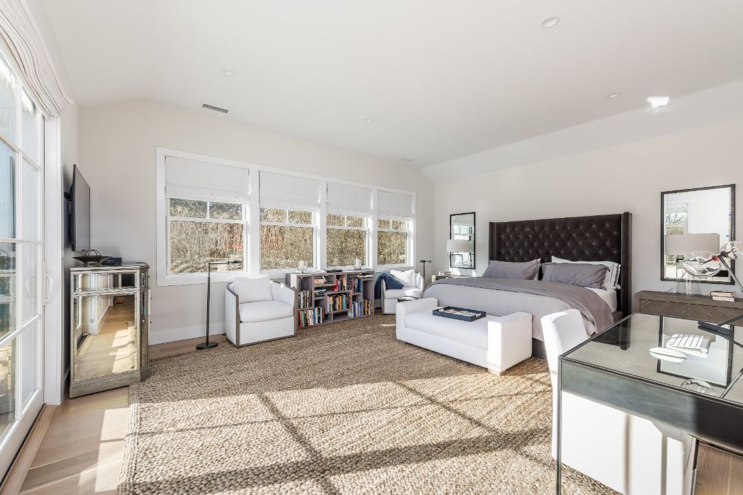 Beach Lane Wainscott Hamptons Master Bedroom