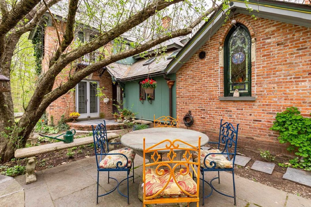 Eleanor Roosevelt Childhood Estate Germantown Patio