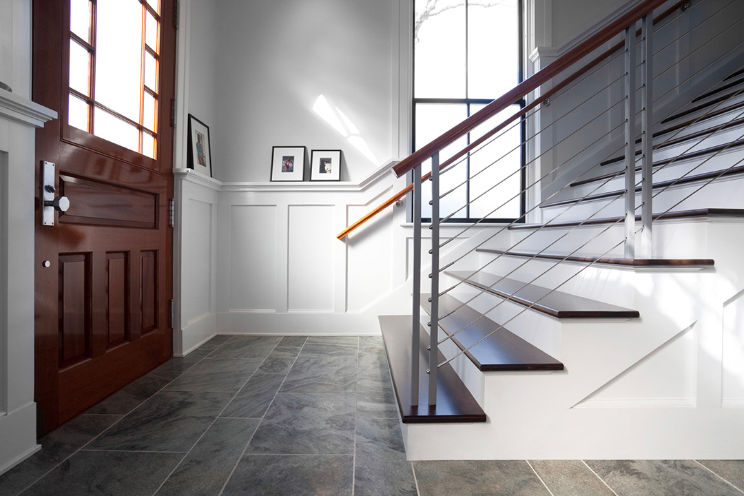 Historic Fire Station Converted Into A Modern Home Lists In Newport Rhode Island Stairs B