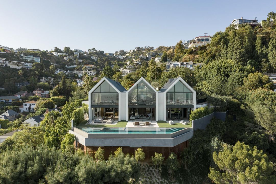 Hollywood Hills Modern Barn Exterior I