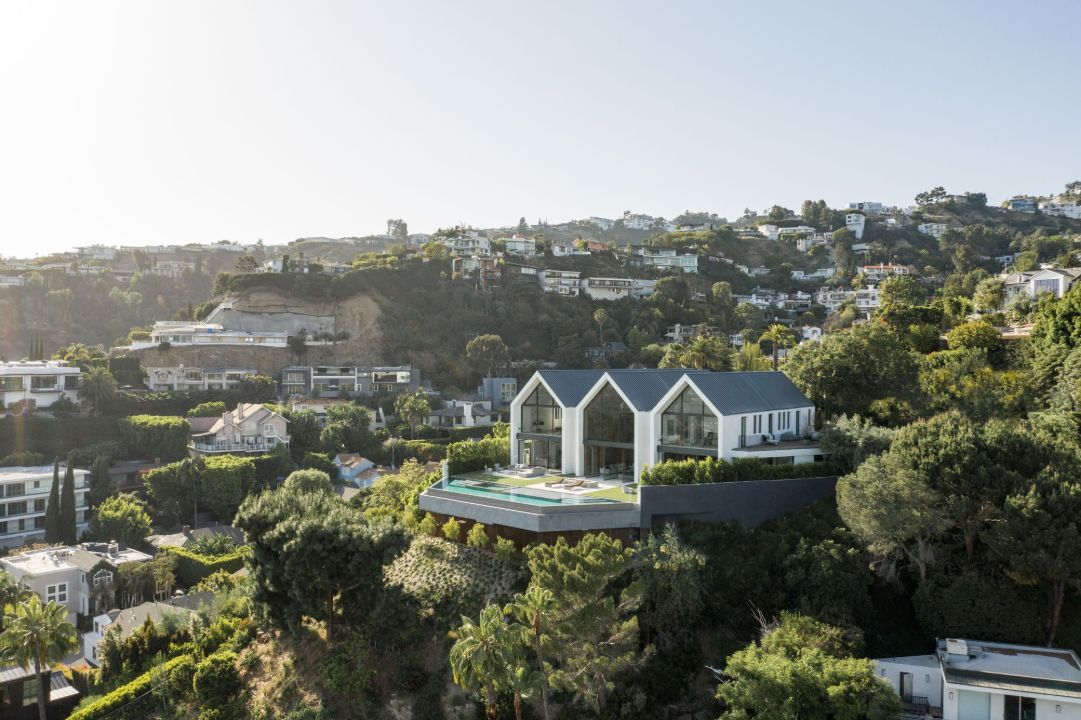 Hollywood Hills Modern Barn Exterior II