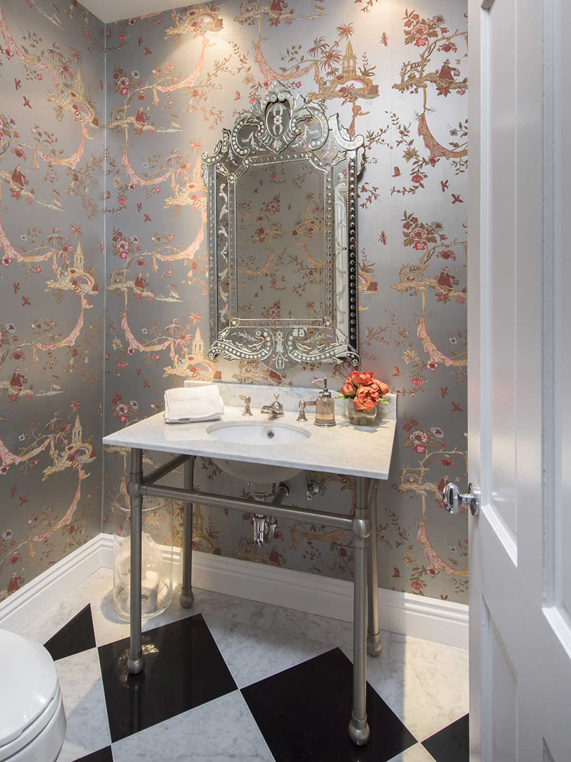 Kyle Richards And Mauricio Umansky Relist Timeless Bel Air Home For 6m Powder Room