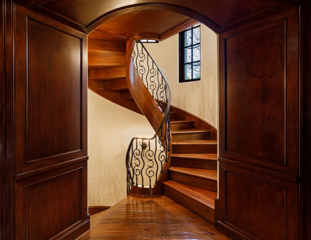 Liam Payne Calabasas Home Spiral Stair