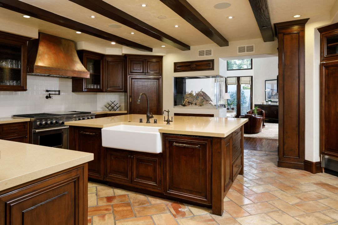 Liam Payne Calabasas Home Kitchen