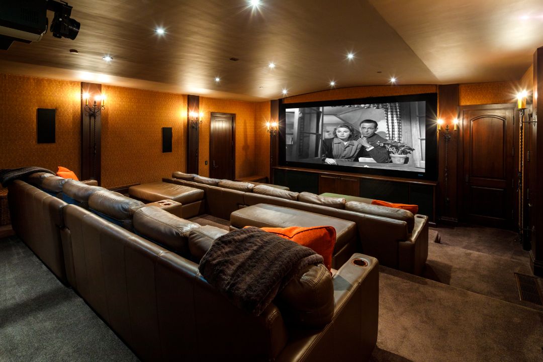 Liam Payne Calabasas Home Theater