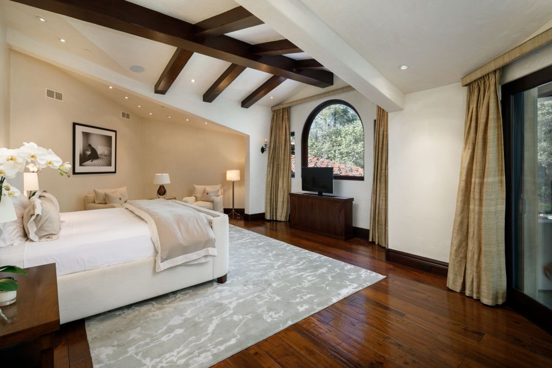 Liam Payne Calabasas Home Master Bedroom