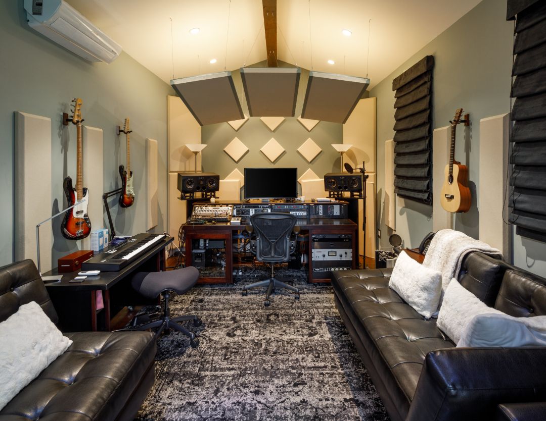 Liam Payne Calabasas Home Studio