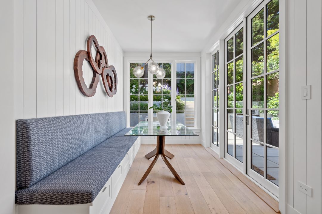 Pacific Heights San Francisco David Armour Breakfast Nook Bench
