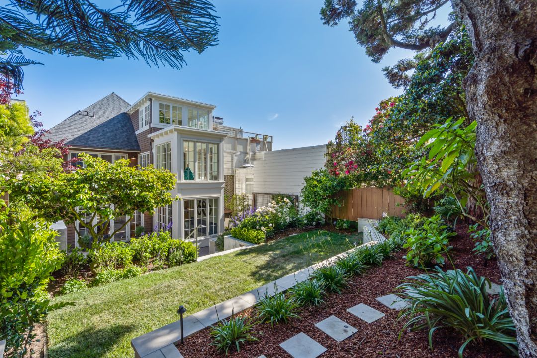 Pacific Heights San Francisco David Armour Backyard